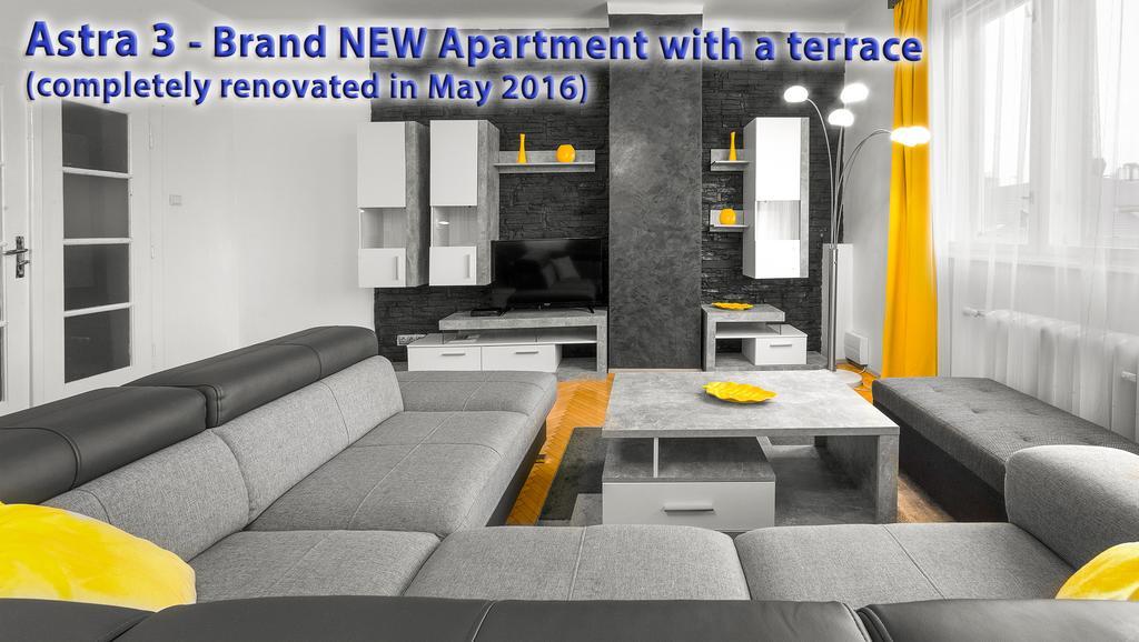 Astra 3 - Large Apartment With Terrace Prague Extérieur photo